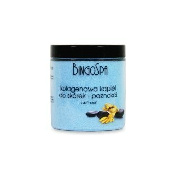 .! BINGOSPA Kolagenowa kąpiel do skórek i paznokci z żeńszeń 300g